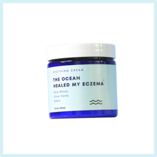 The Ocean Healed My Eczema™ - Soothing Cream 1294 reviews - The ultimate natural solution for those seeking serenity from eczema's persistent grip. Made with care amidst the tranquil shores of Hawaii, this miraculous cream harnesses the power of the ocean's bountiful treasures to deliver unparalleled magic. Dive into a world of pure bliss as your skin experiences the transformative touch of sea moss and oats. Available on iheartjlove marketplace